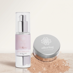 Mini Kit Mineral Foundation & Primer Set | Alluring Minerals