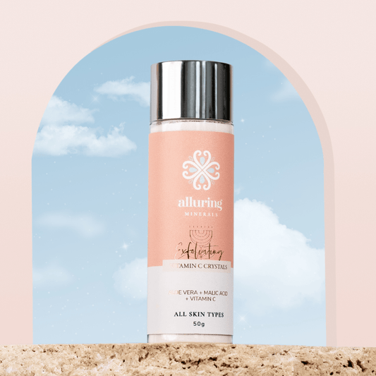 Exfoliating Vitamin C Crystals - Alluring Minerals