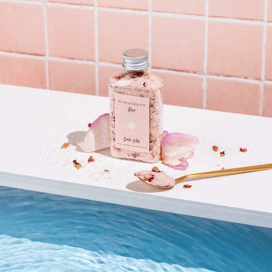 Himalayan Rose Bath Salts - Alluring Minerals