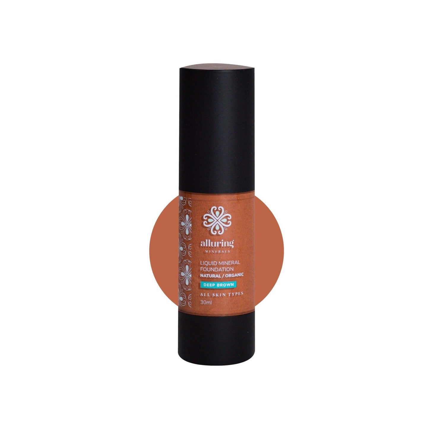 Liquid Mineral foundation + Beauty Blender - Alluring Minerals