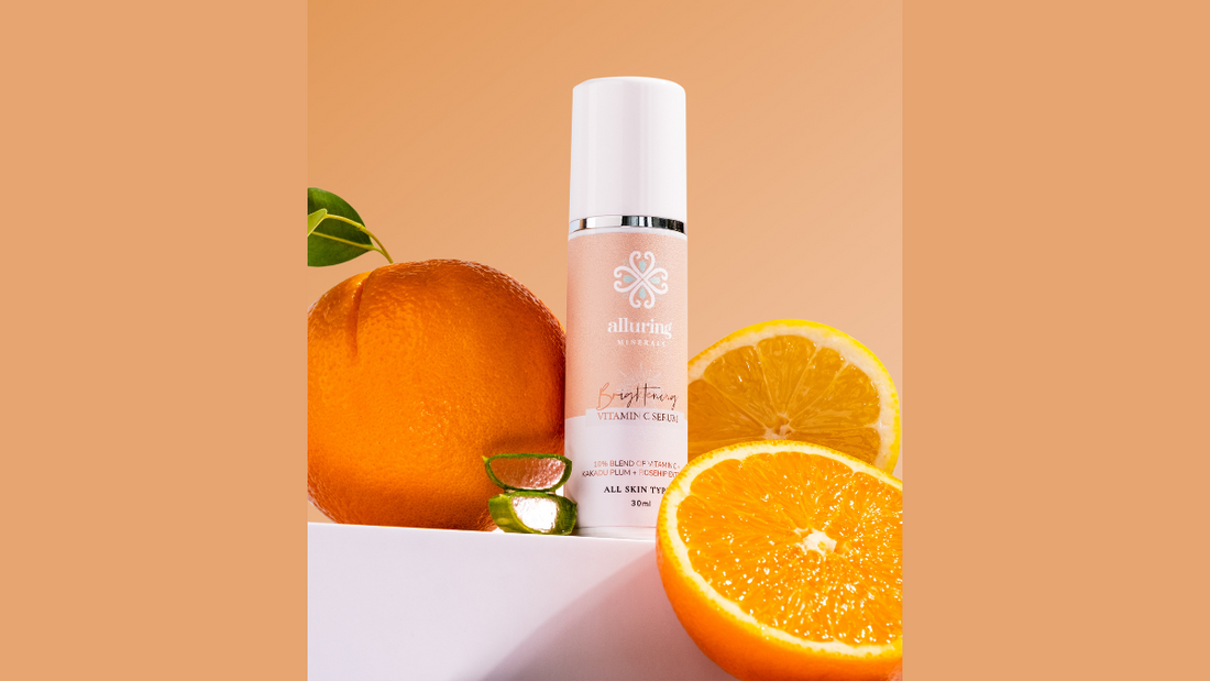 5 Benefits of Vitamin C Serum for the face - Alluring Minerals