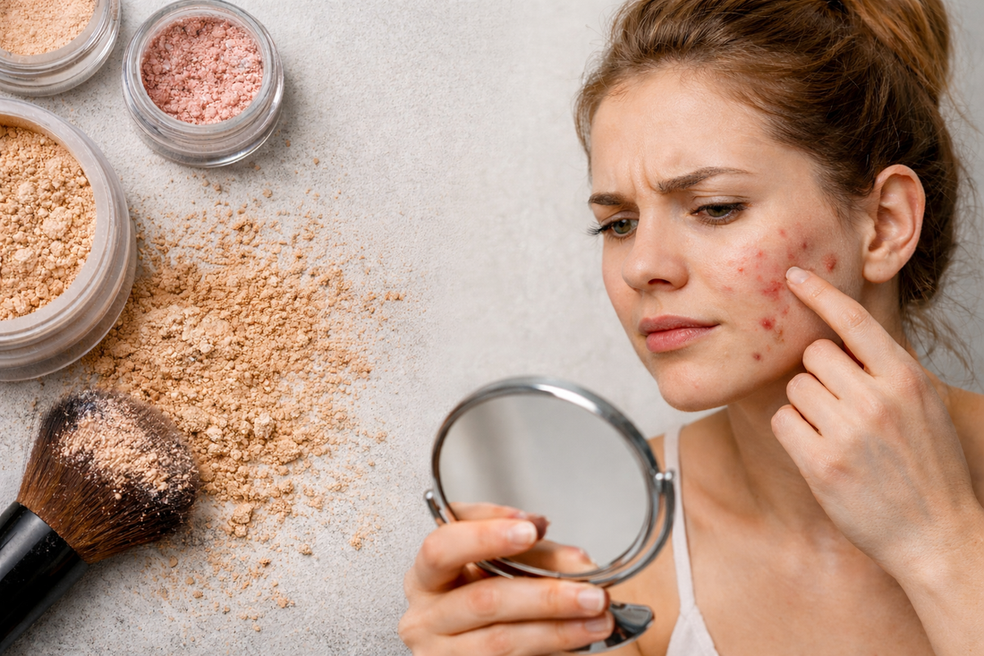 Why Mineral Makeup Breaks Some People Out - And What to Use Instead