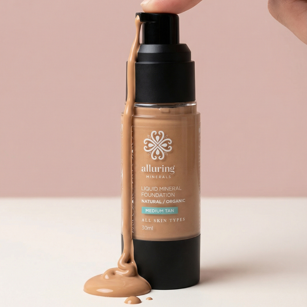 It calms your skin while it covers it