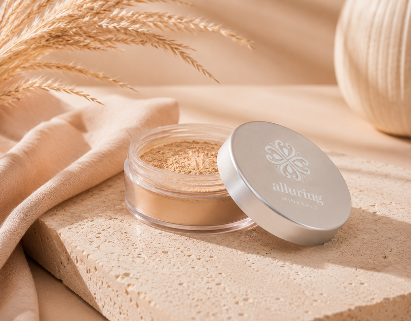 Powder mineral foundation