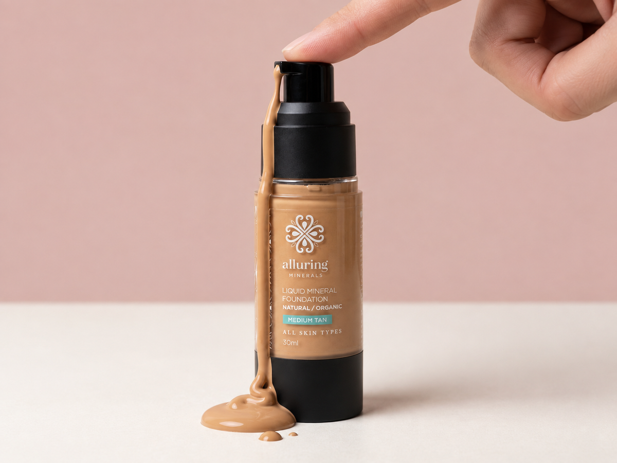 It calms your skin while it covers it