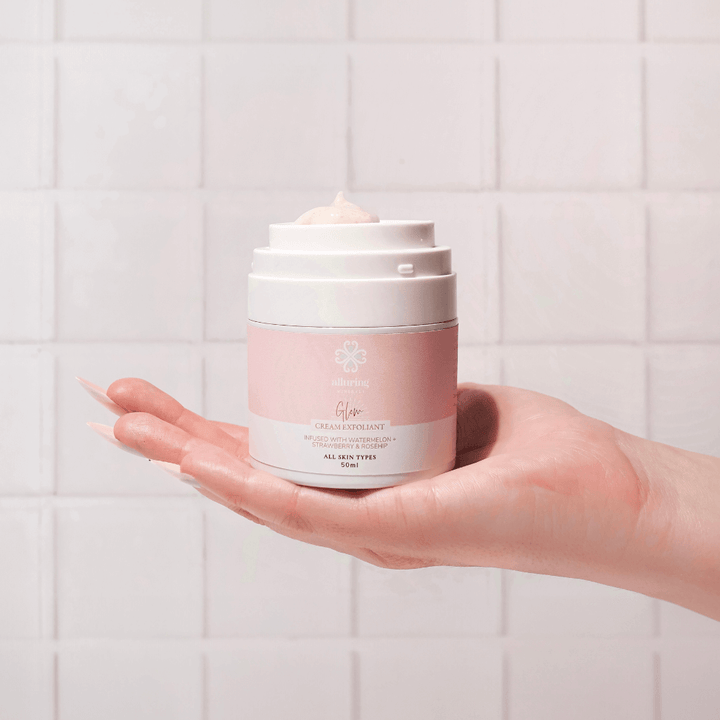 GLOW Cream Exfoliant - Alluring Minerals