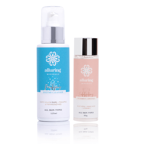 Cleanse & Exfoliate Duo - Alluring Minerals