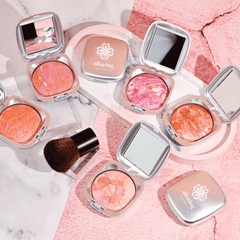 Mineral Baked Blush ~ Apricot Swirl - Alluring Minerals