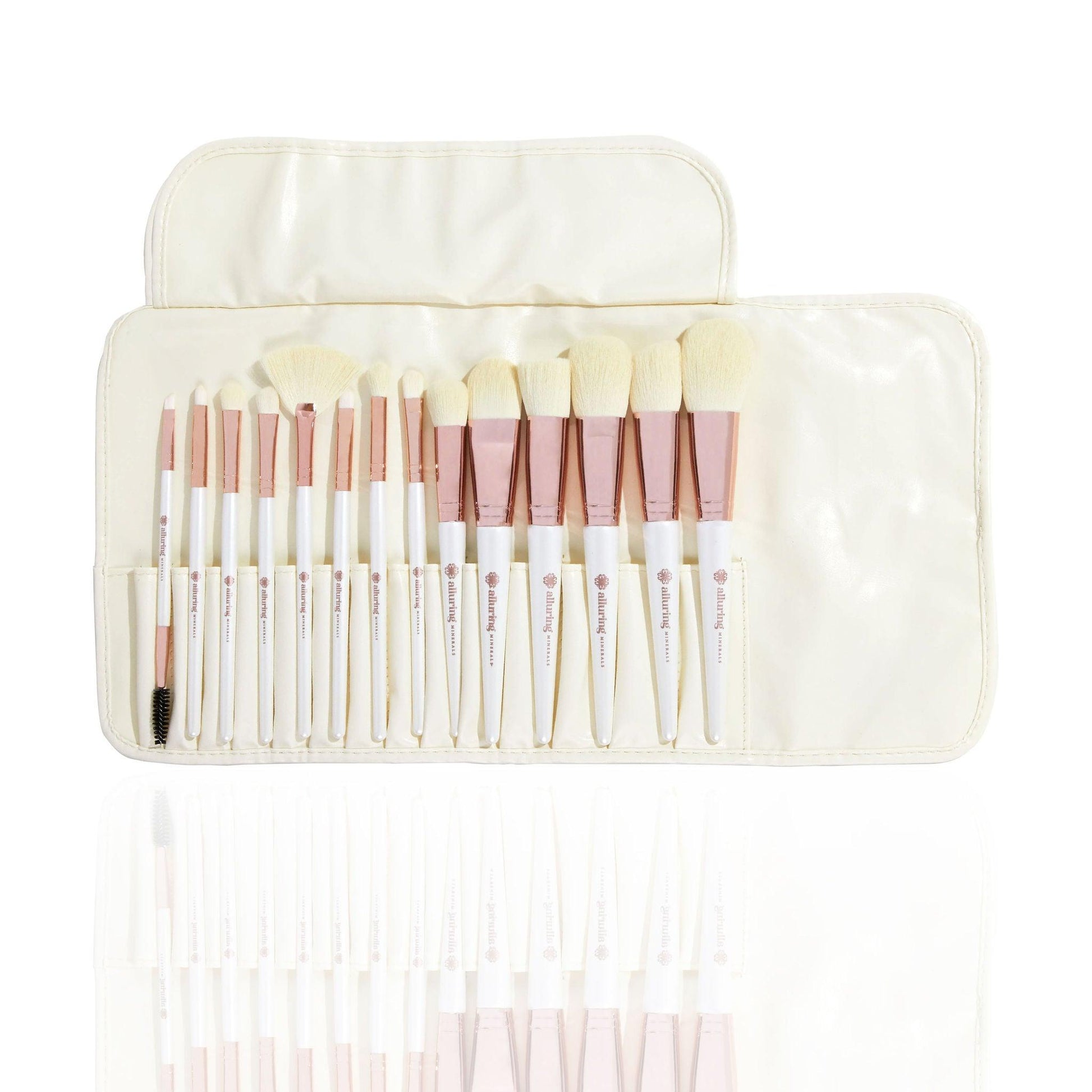 Luxe Makeup Brush Set 14 pcs - Alluring Minerals