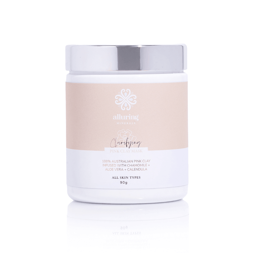 Clarifying Pink Clay Mask - Alluring Minerals