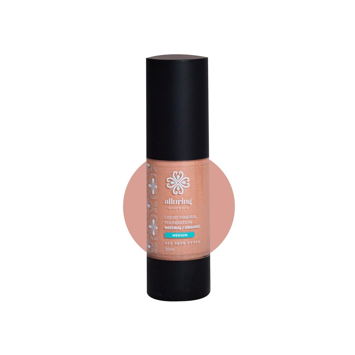Liquid Mineral foundation + Beauty Blender - Alluring Minerals