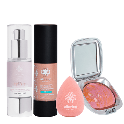 Start Up Kit ~ Liquid Mineral Foundation - Alluring Minerals